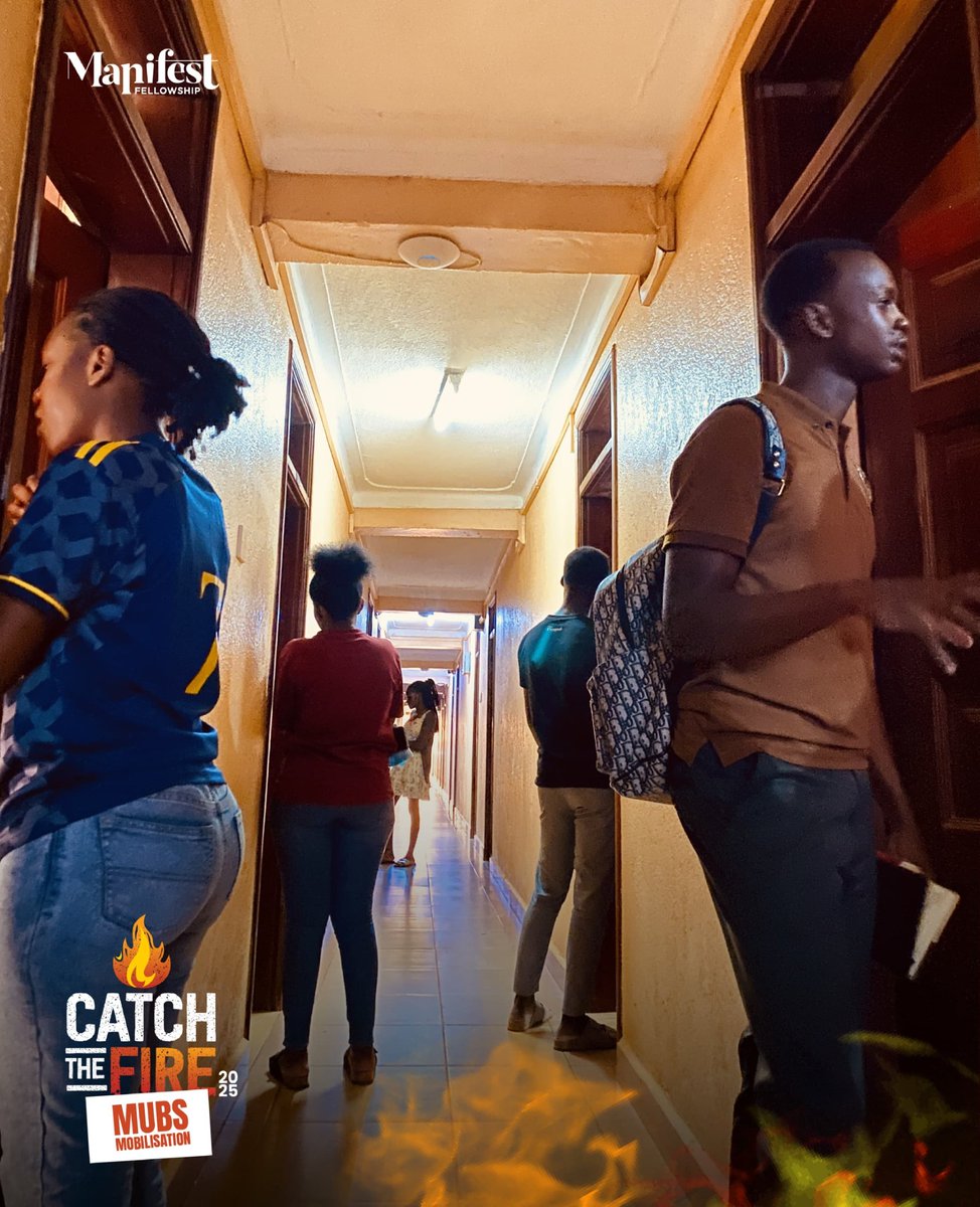 God is need of this generation that if it means entering hostel to preach we shall do it but men must catch the fire...
MUBS we coming...