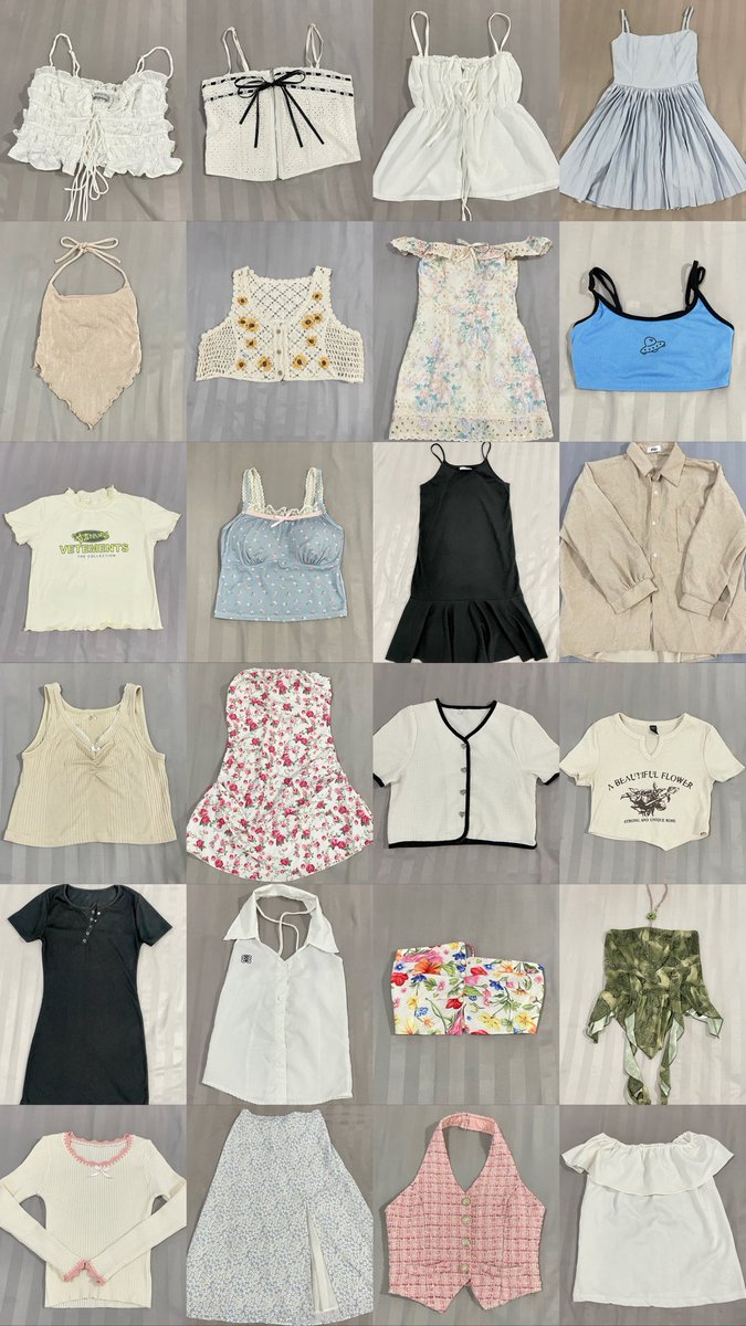 dearYERIMIE's tweet photo. ⠀| ⊱.✿ ส่งต่อเสื้อผ้า / โล๊ะ
• เริ่มต้น 20฿ 
• มีมากกว่าในรูป
• มีงานแบรนด์ไอจีด้วยน้า
ค่าส่งเหมาๆ 45฿ ไม่บวกเพิ่ม รี+ปัก ลด -5฿
ลง วันนี้ 19:00 น. คับ

#ส่งต่อเสื้อผ้า #เสื้อผ้ามือสอง #ส่งต่อเสื้อผ้ามือสอง #ส่งต่อ #โล๊ะตู้เสื้อผ้า #โล๊ะเสื้อผ้า #เสื้อผ้ามือสองสภาพดี https://t.co/LZHvZXCj6z