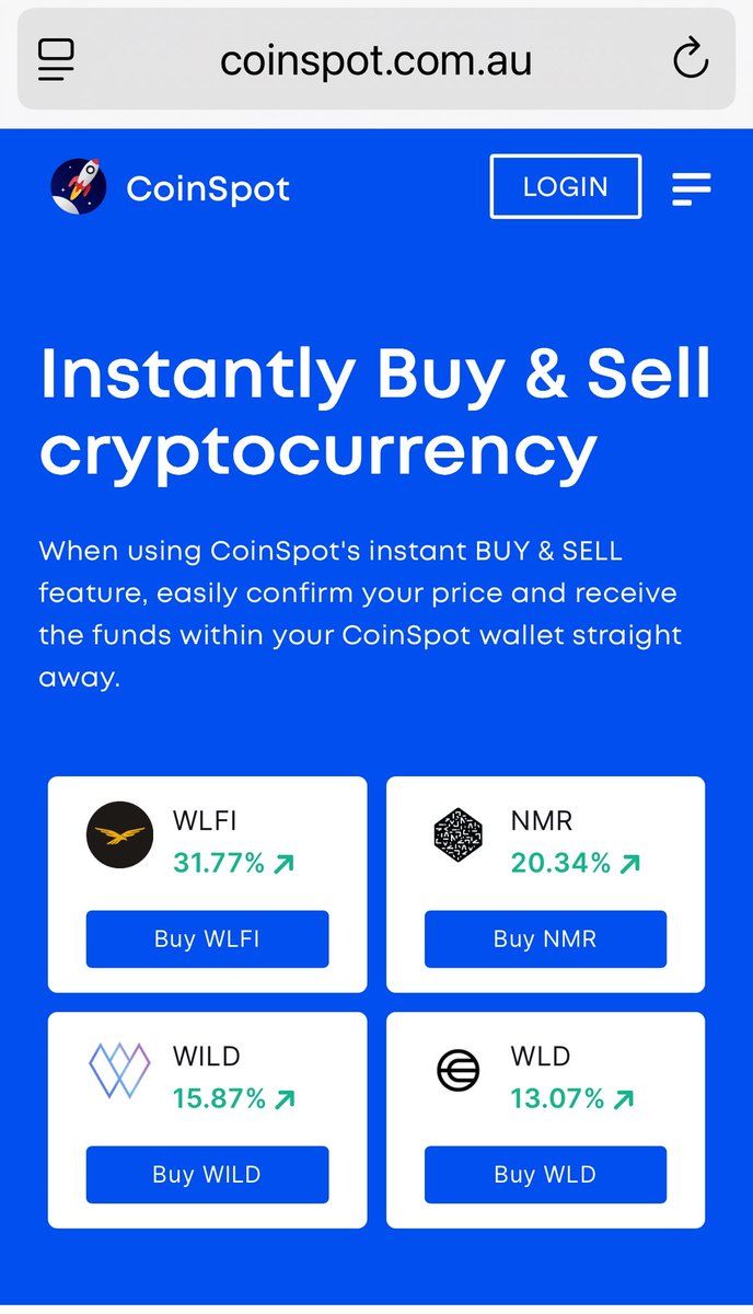 $WLFI World Liberty Financial Trump

Australia's number one ranked crypto buy today 🚀🚀

Aussie's know how to make money 👑

$WLFI