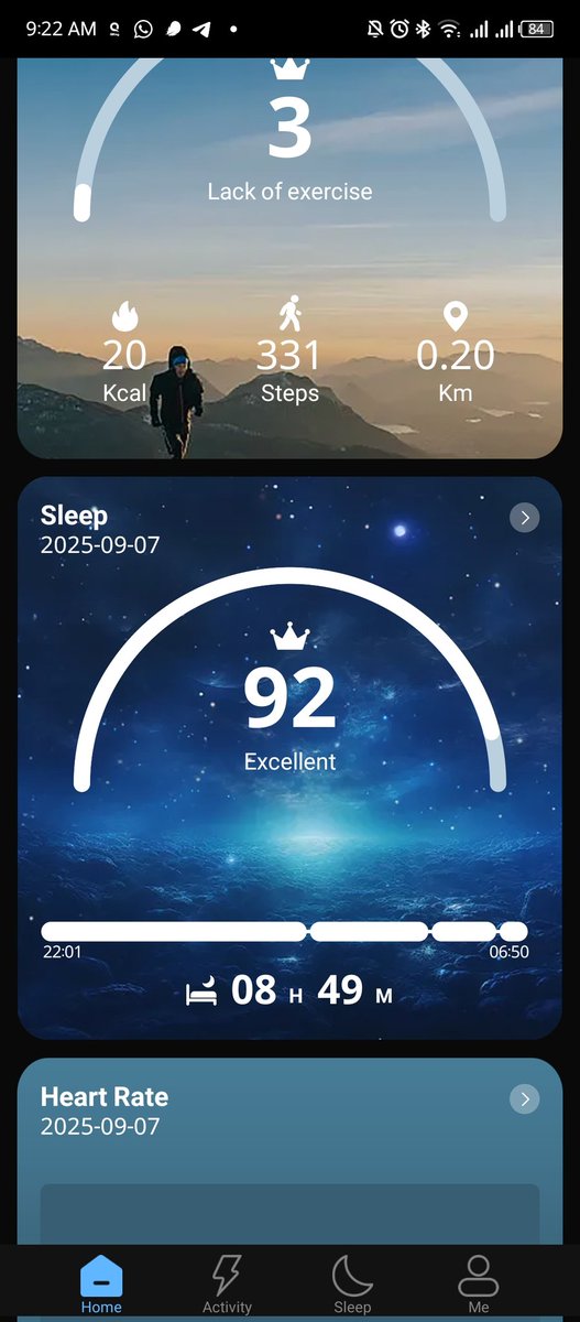 اويلي صار شكد منايمة هيج نومة اصلا مادري بنفس من نمت كل ظني الفجر من جيت اشوف طلعت نايمة ب10😂