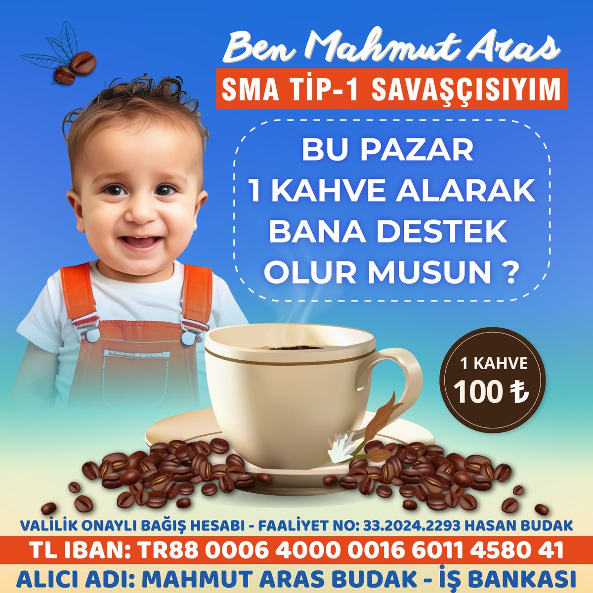 SON %1 İÇİN

           BU PAZAR 
   BİR KAHVE ALARAK
                BANA
DESTEK OLUR MUSUN?