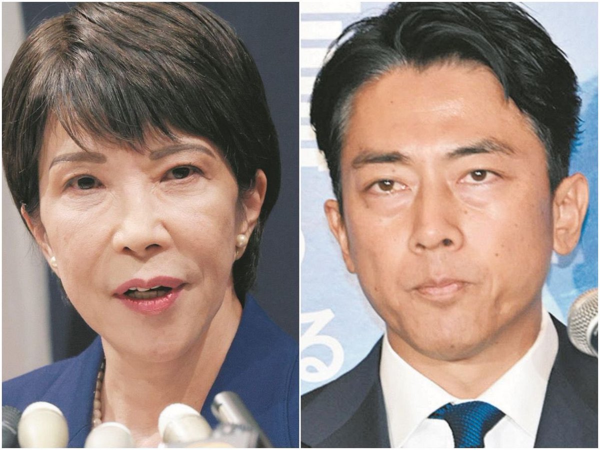 次の総理、これのどっちか⁉️

無理無理無理無理無理‼️