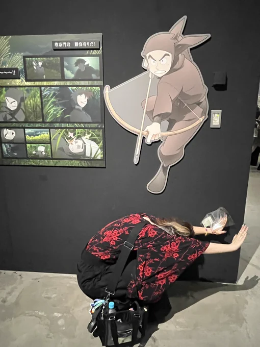 昨日も忍たま軍師展行きまして、こへをお譲りいただき、尊くんに狙われ、ろぐみに蹴られてきました。