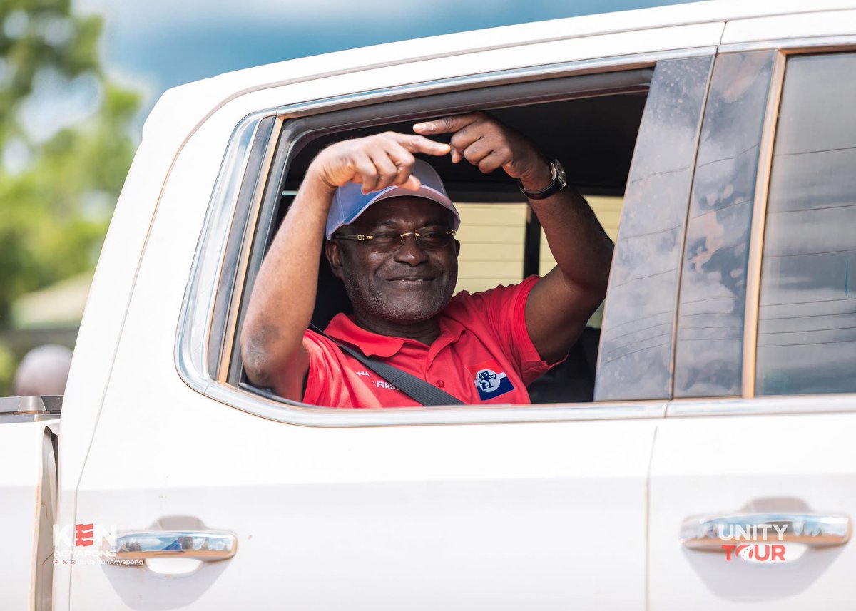 Swanzy_Official's tweet photo. 🚨 Flagbearer hopeful of the NPP, Hon. Ken Ohene Agyapong is expected to end his tour of the Western North Region today. 

He will be engaging delegates of Akontombra, Sefwi Wiawso and Bibiani Anhwiaso Bekwai Constituencies. 

#UnityTour
#Ken2028
#GetKENnected https://t.co/8XUnqCC7Jo