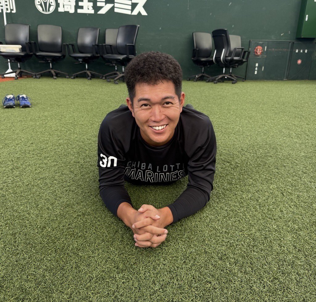 鴎マーク有 千葉ロッテ ユニフォーム 背番号30 廣畑敦也 Lサイズ
