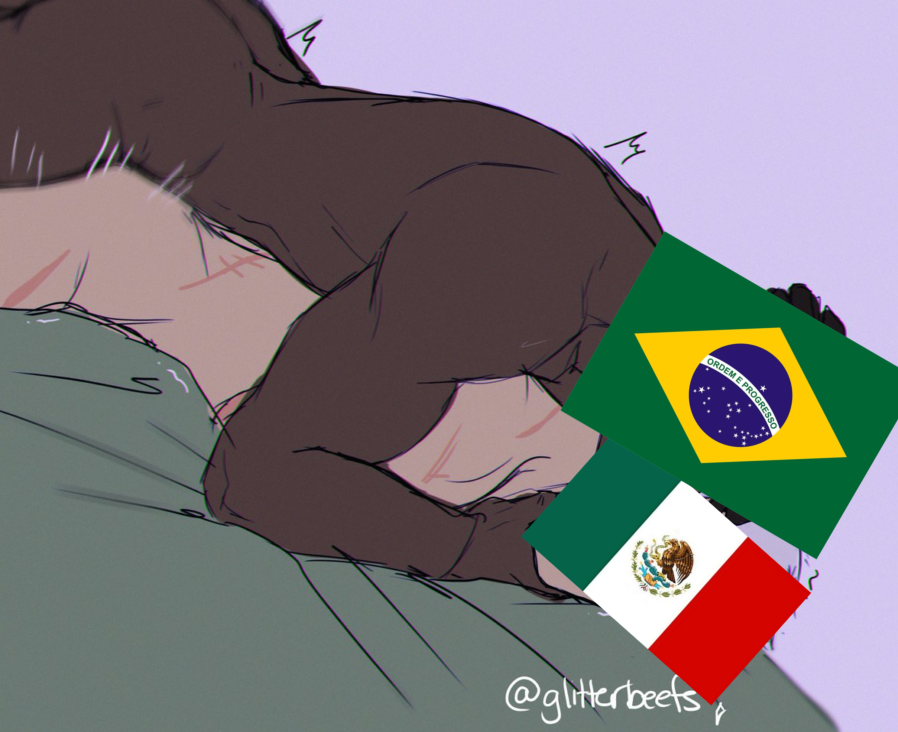 Ordem e progresso es lo que necesita México para ser una buena colonia brasileña. 
🇧🇷🍆💦🇲🇽

Felices fiestas a nuestros amos brasileños ❤
#roleplay #RacePlay #domination #colonized #nationplay