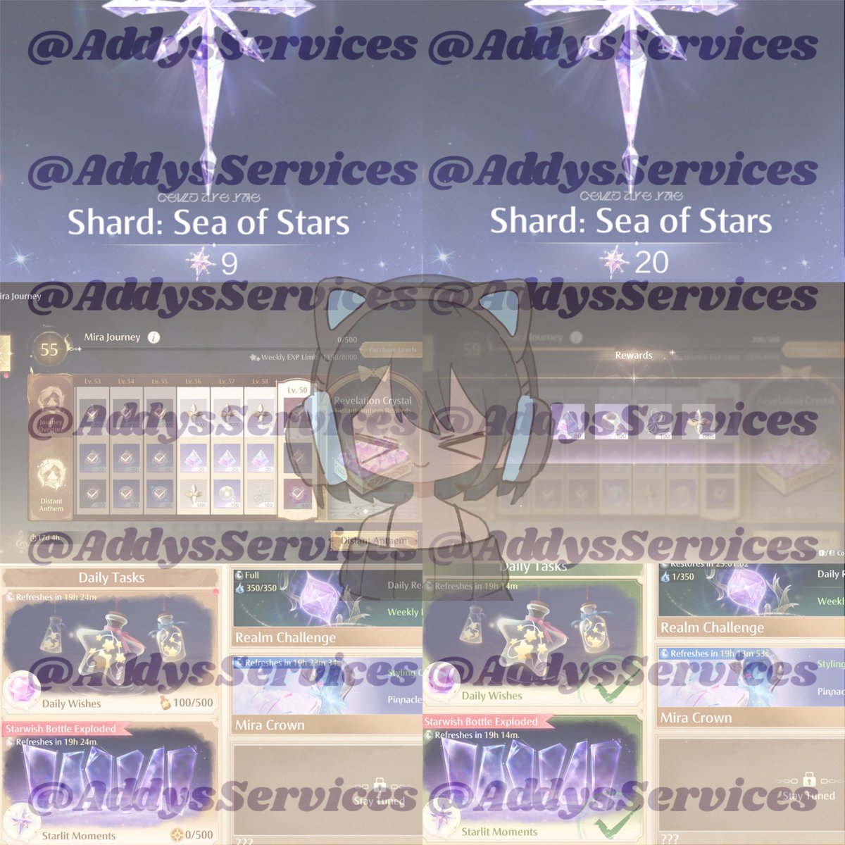 AddysServices's tweet photo. ୨⎯  O33 ⎯୧

c l i e n t
╰┈➤ a***** - @.f*****
o r d e r 
╰┈➤ Monthly Maintenance 🌱 
p r o g r e s s 
╰┈➤ day O1 — August 15, 2O25 https://t.co/1kxf7NlXNc