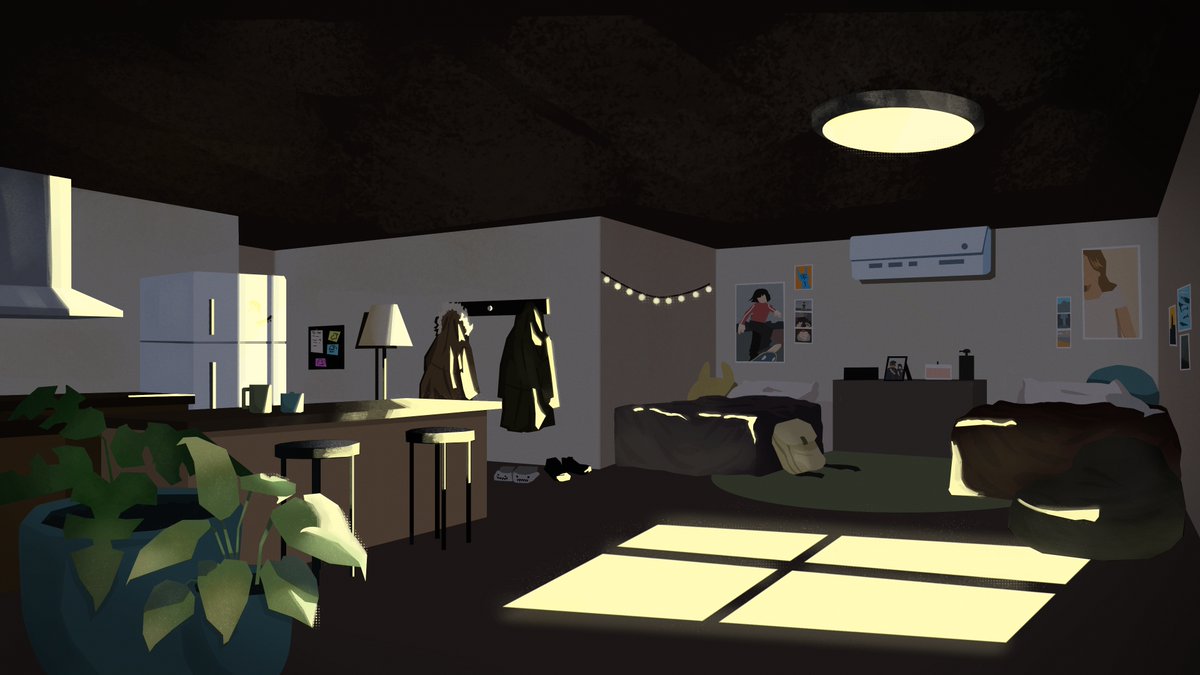 _leeerah's tweet image. my first time doing this sort of thing i think im quite happy with this!!

#environmentart