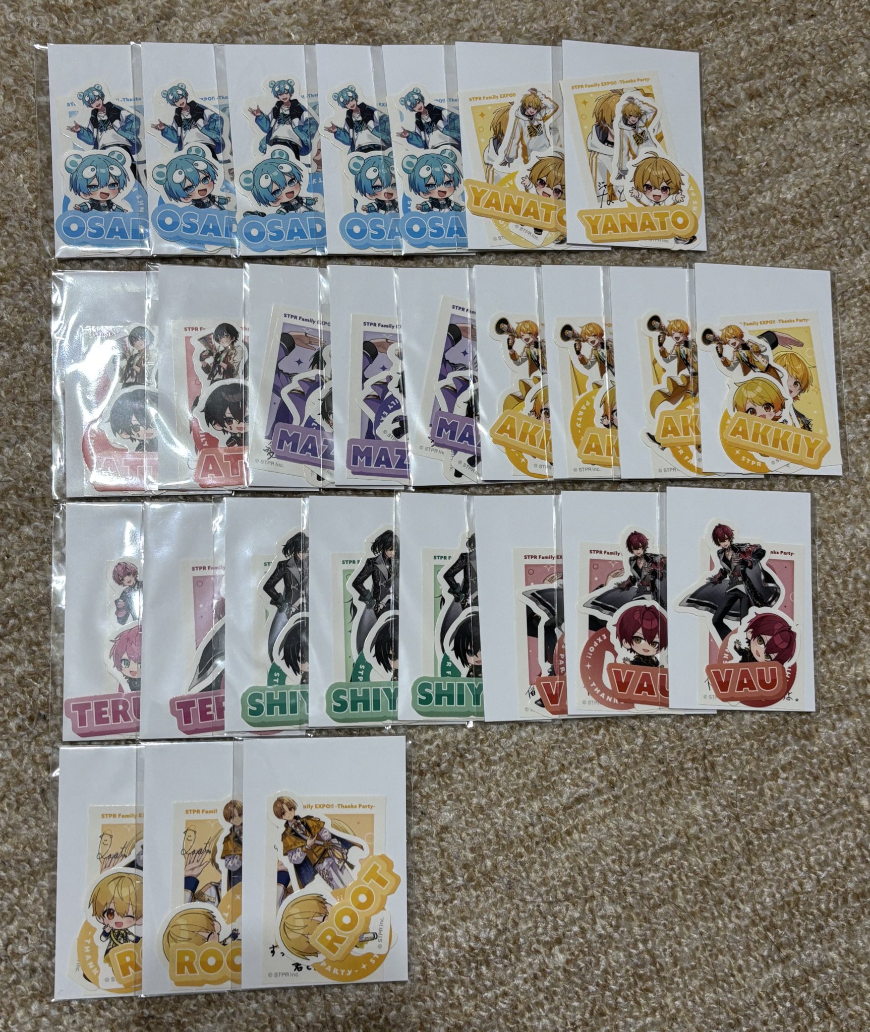 すとふぁみThanks Partyくじ(たちばなくん)