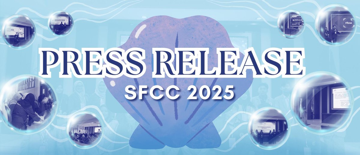 HIMFEST_UNS's tweet photo. 📢 [PRESS RELEASE SFCC 2025] 📢

Pada Rabu, 3 September 2025 telah sukses terselenggara Final Student Food Creativity Competition (SFCC) 2025. Kompetisi ini merupakan ajang karya tulis ilmiah tingkat nasional bagi mahasiswa aktif D3/D4/S1. https://t.co/6DGvko1pgJ