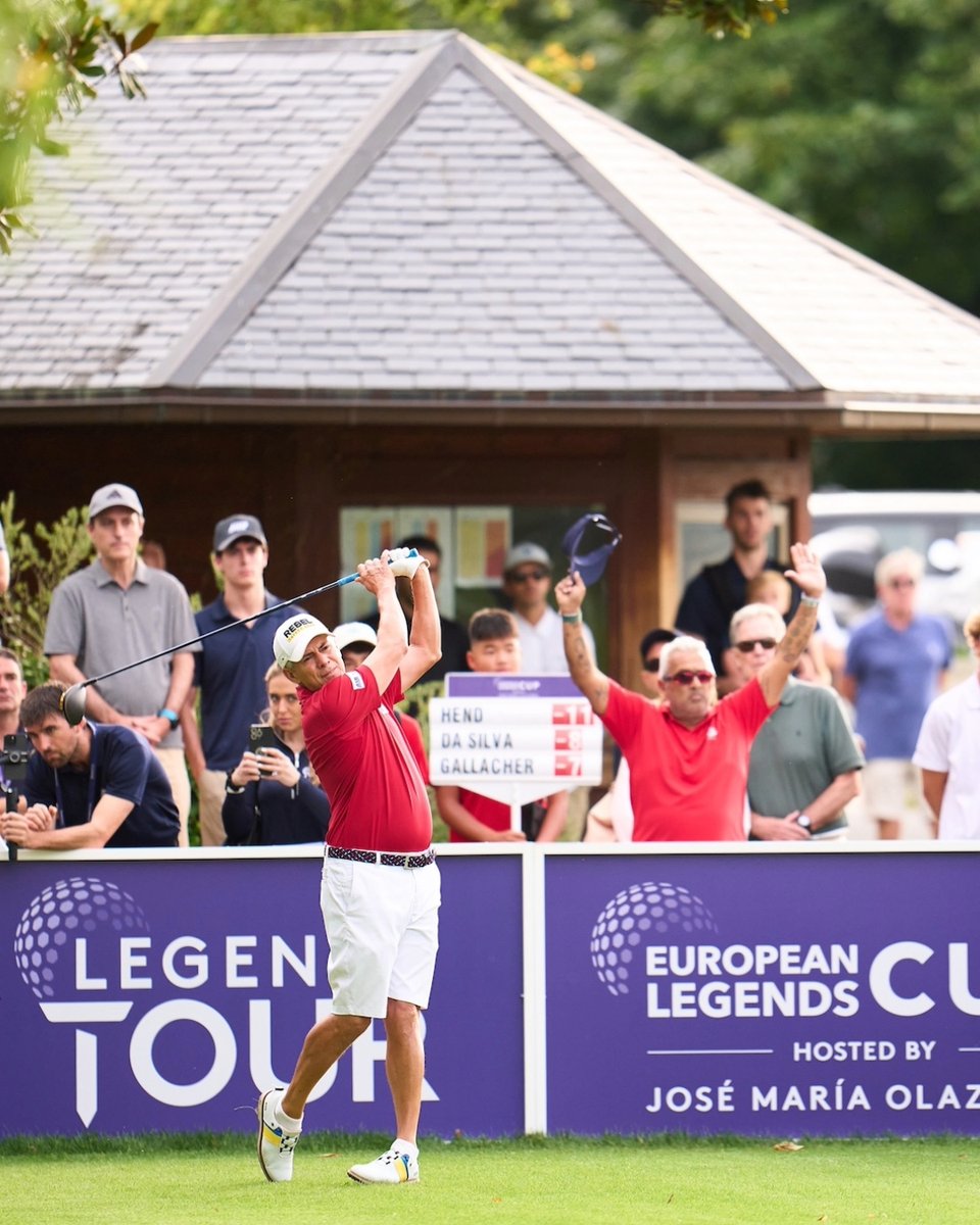 euLegendsTour's tweet photo. On the Move โณ๏ธ๐ฅ
Adilson da Silva is -2 through 5 and now just 2 shots off the lead at the European Legends Cup ๐
Latest scores here: https://t.co/EbmMhLLJbB
#LegendsTour #EuropeanLegendsCup https://t.co/Eofv8OmMR5