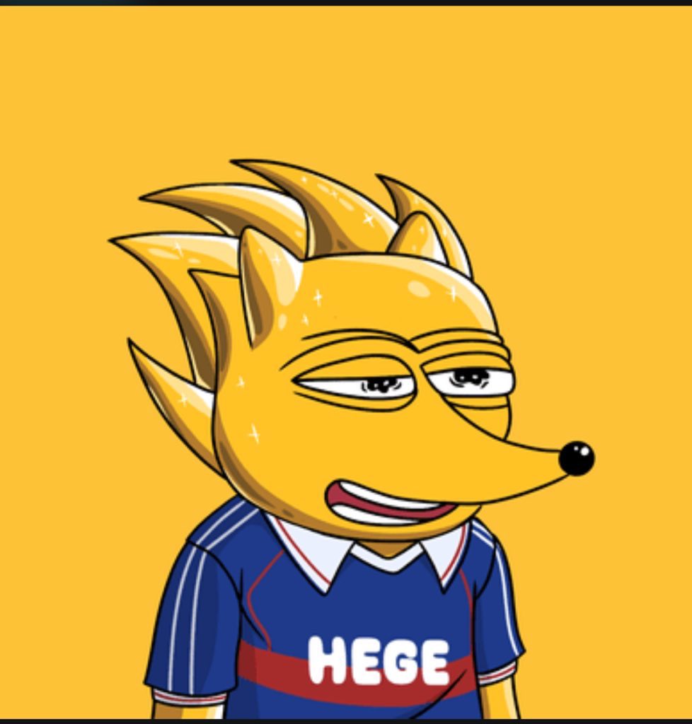 BTerminated's tweet image. GM $Hege community