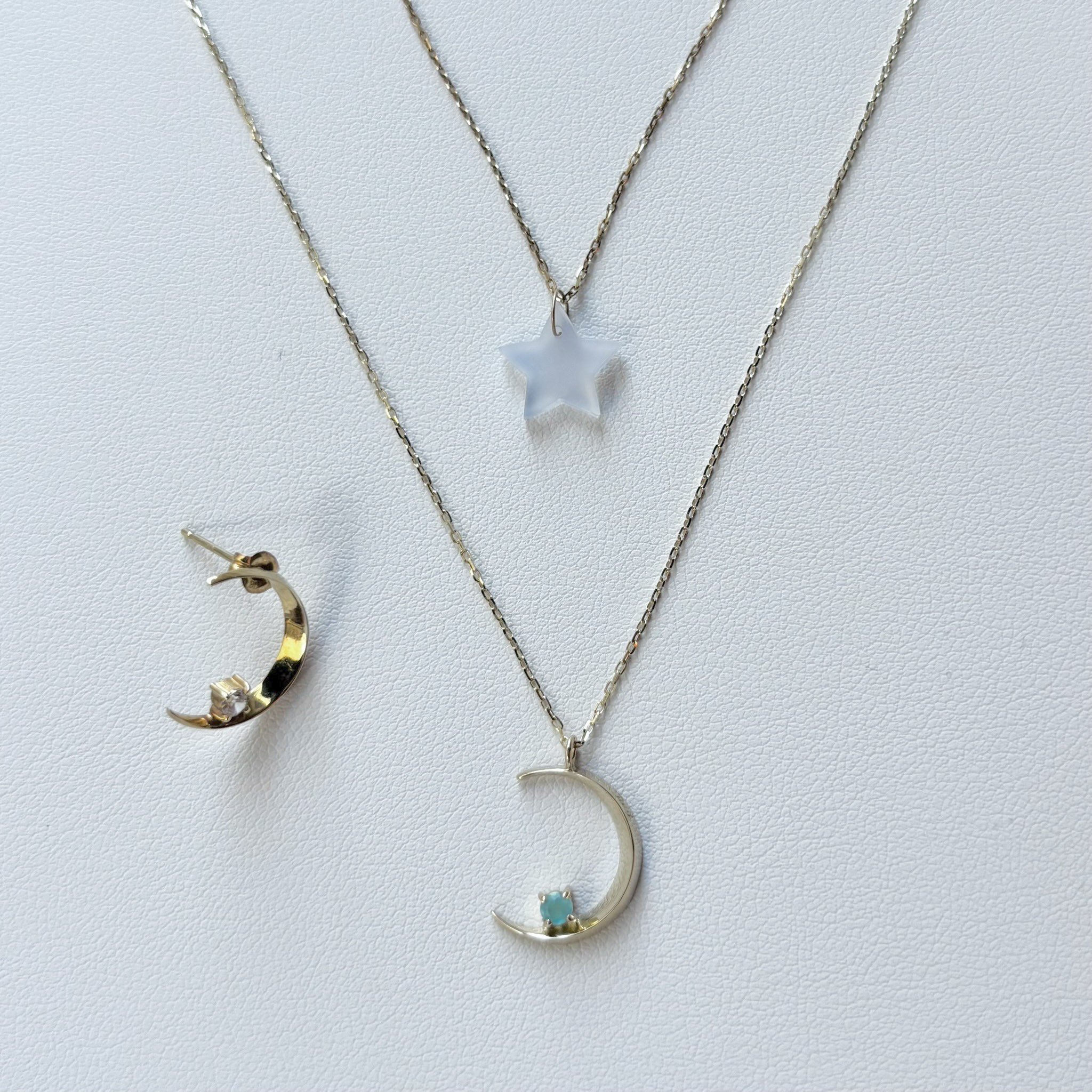 Alice in Tinyroom kittenネックレス K18 ダイヤ Alice in Tinyroom