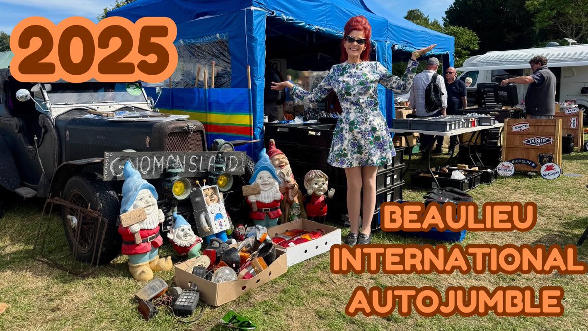 It’s a Sunday, so let me show you what I did yesterday; I went to <a href="/natlmotormuseum/">National Motor Museum</a> International Autojumble. 

It’s on again today (Sunday 7th September) at Beaulieu National Motor Museum but if you can’t make it, give the video a watch! 

youtu.be/B2P0VyKfHy4