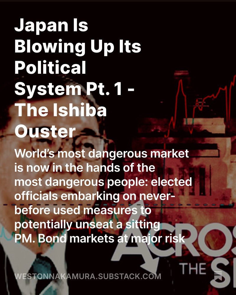 In 2025, Japan is the Boeing 737 MAX of major western democracies. And just as the 737 MAX didn’t crash just once, LDP crashed twice within a year of consecutive national elections - and it’s currently back in the air, flying blind somewhere over the Pacific, with all of its