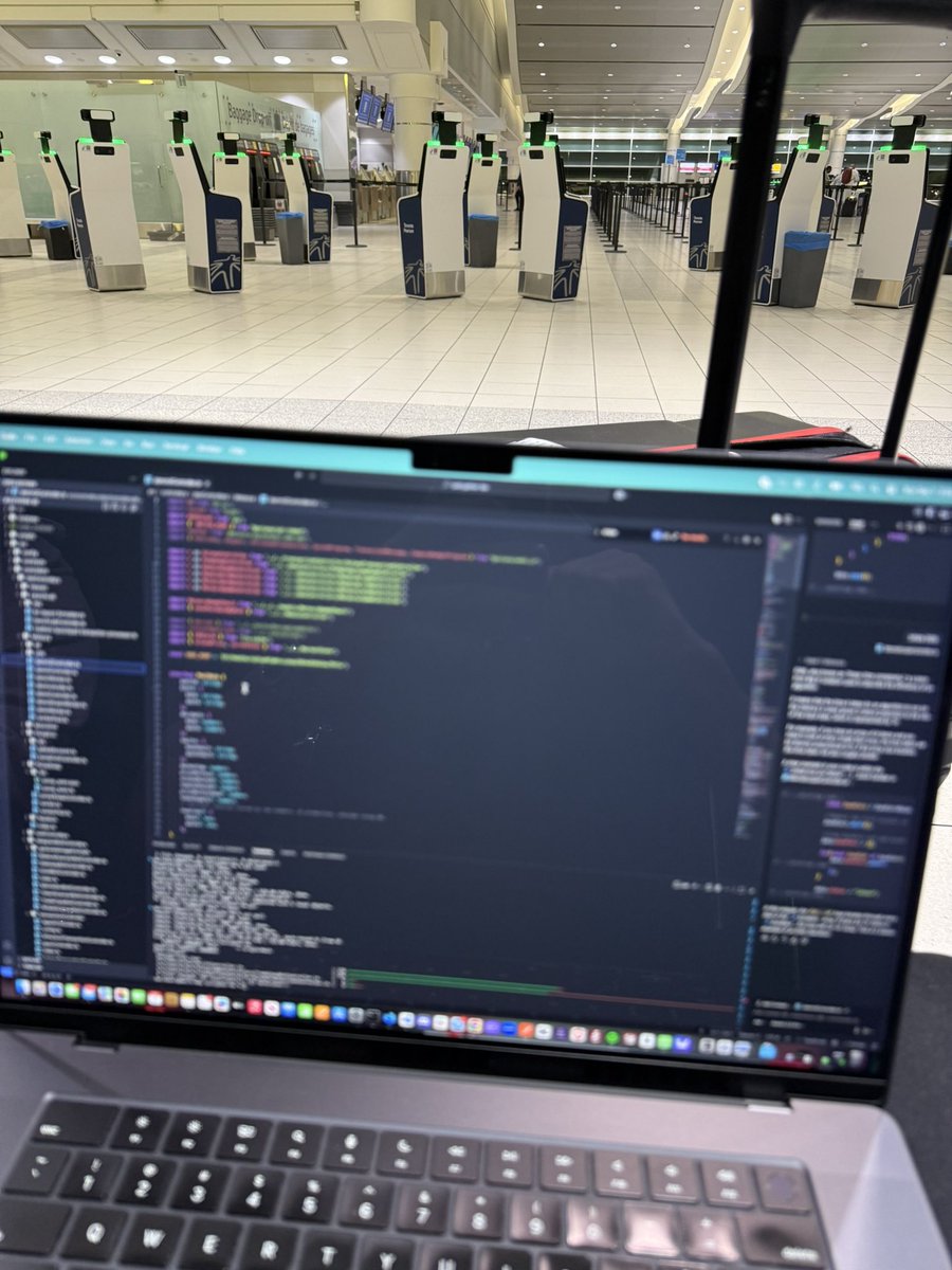 Founder life be like that some times 💀

3 AM, at the airport still cooking.

I can’t go anywhere without this 🤬 laptop