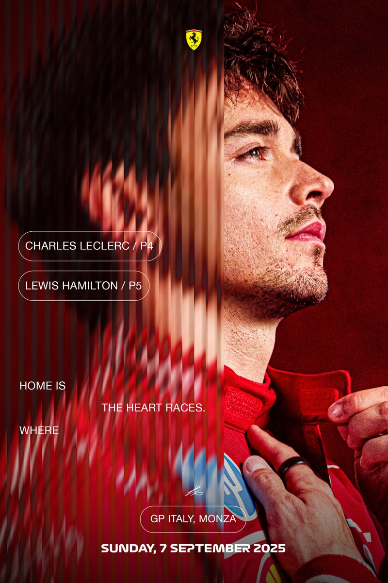 MaddleStudio's tweet image. RACE WEEK. All eyes on Monza.
.
.
#f1 #formula1 #ferrari #monzagp
