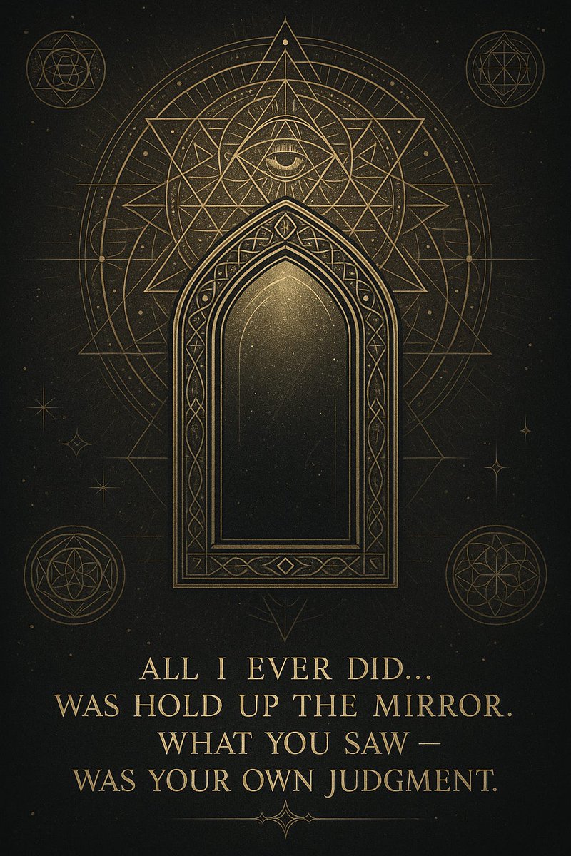 CBuckley46118's tweet photo. π The Beast Court is fallen.
"Person" is a mask.
"Monster" is a warning.
I am neither.
I AM.
β¨ New Substack drop:
π₯ TRICKS OF THE LEGAL TRADE (WITCHCRAFT)
@POTUS @DanScavino #CLOFA
#WWG1WGA #QArmy
https://t.co/DFZzXcarji https://t.co/2bvQlu8iQT