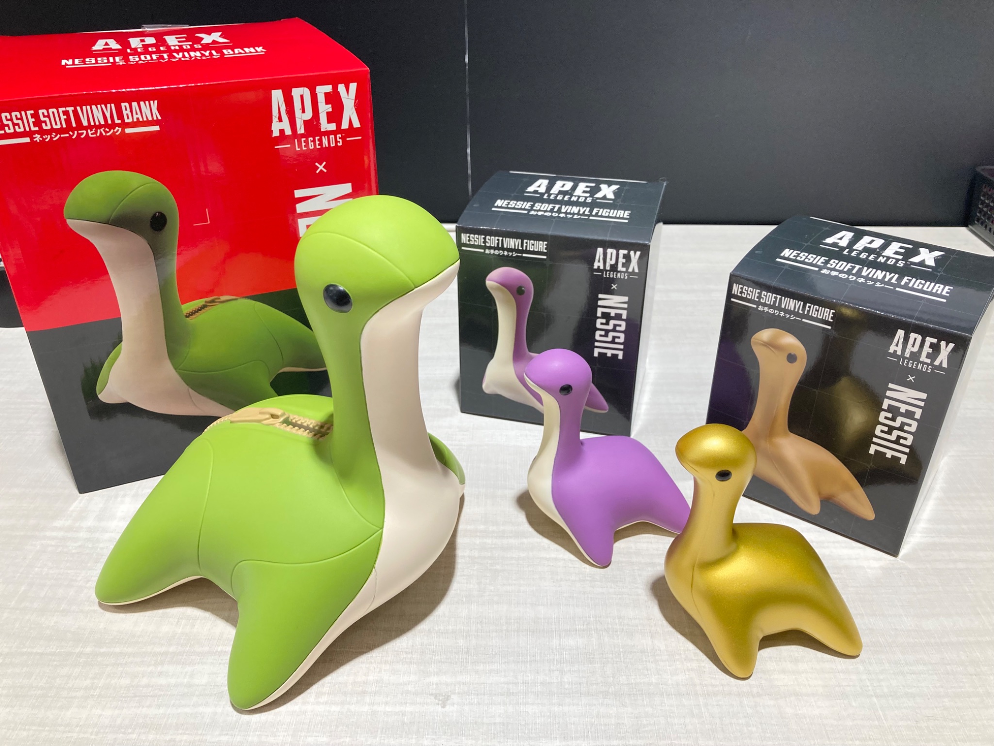 APEX ネッシーソフビバンク 未使用】APEX ネッシーソフビバンク POPUP STORE エペ グッズ