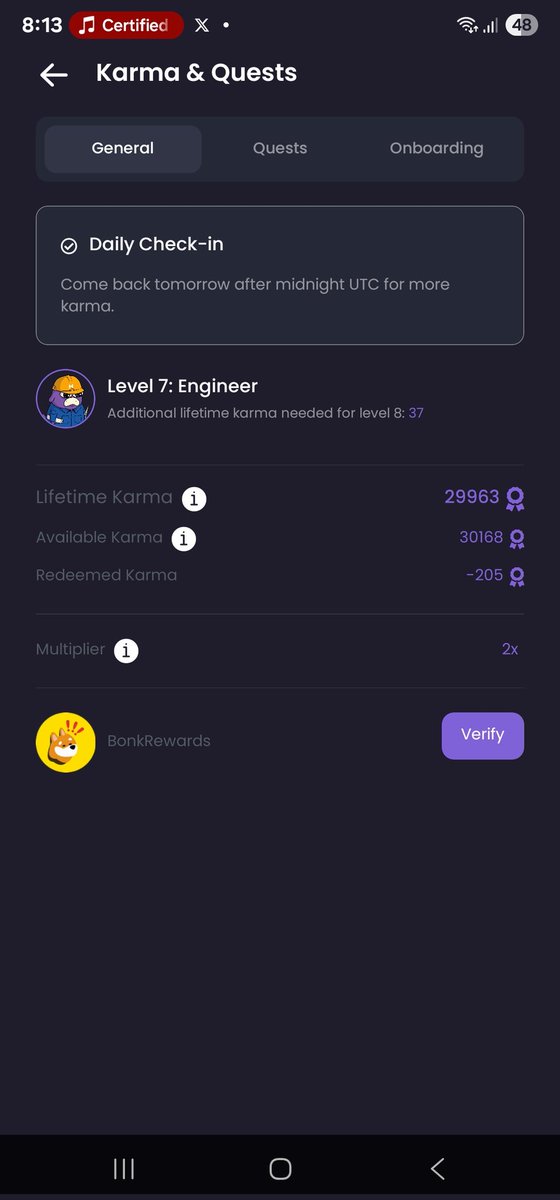 Anonymous (@mubarakayo34818) on Twitter photo Woke up feeling giga bullish on <a href="/haha_app/">HaHa Wallet 🤣</a>
Are you positioned yet
Flaunt your karma points lemme see
Here is mine Woke up feeling giga bullish on <a href="/haha_app/">HaHa Wallet 🤣</a>
Are you positioned yet
Flaunt your karma points lemme see
Here is mine
