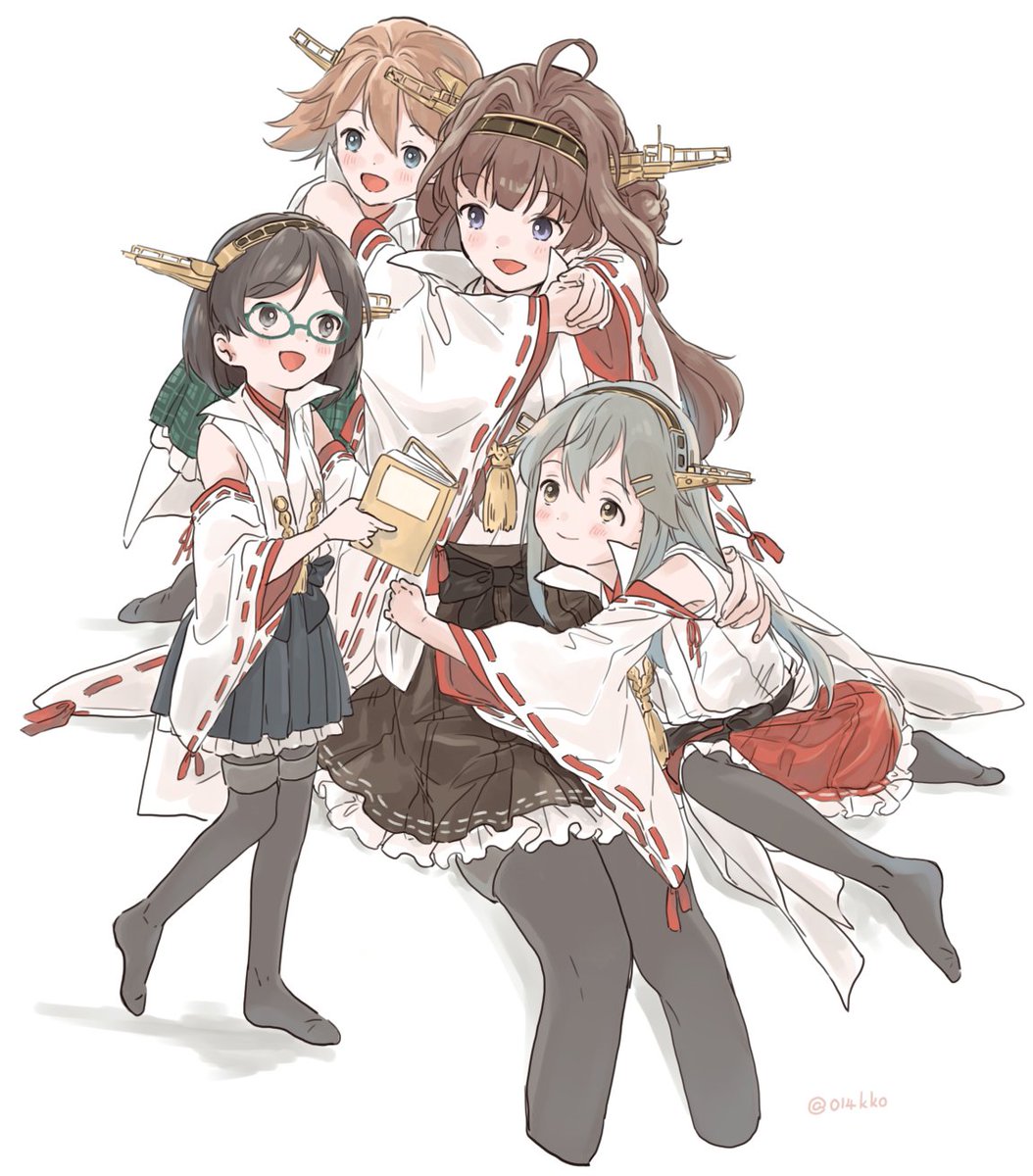 艦これ 金剛 榛名 比叡 霧島 キャラファイングラフ 金剛型四隻の違いを