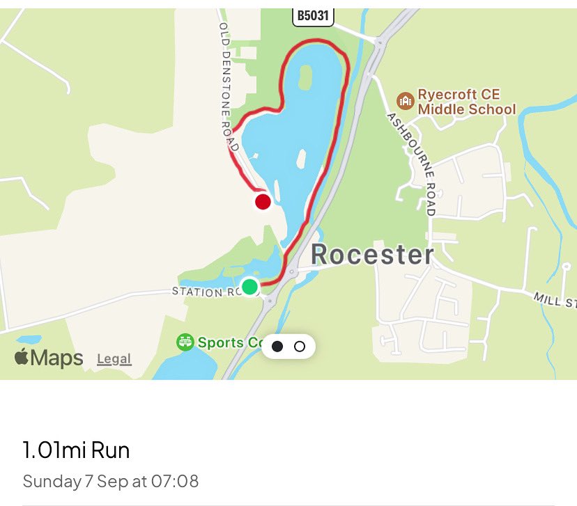 KeithSandie's tweet image. #RunForFun Nice steady jog/walk around the lakes this morning, only saw a couple of regular dog walkers, so nice and peaceful. 🏃😊