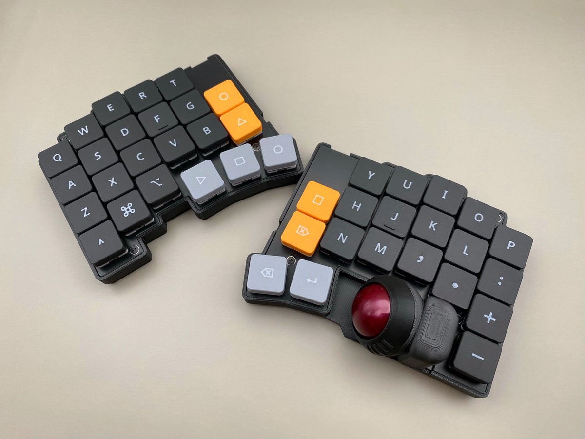 キーボード kuwa 230 roBa 分離キーボード”roBa”が最高な話と、かなり特殊な自分のキー