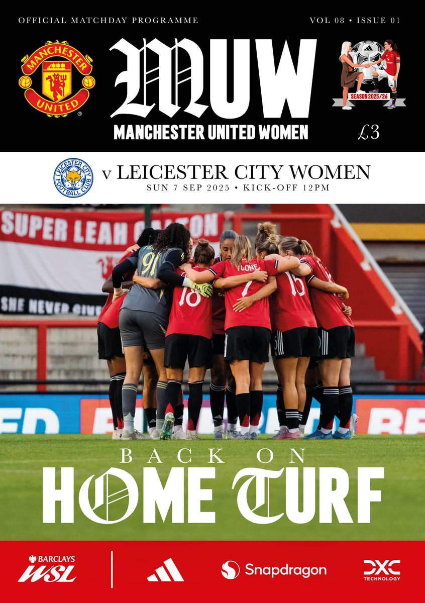 Shiv (@______shiv) on Twitter photo MATCHDAY!
Hopefully a good performance and a good win to start the season. We need to see that intensity, a rhythm, an aggression, a directness in our play. We need to create and physically dominate every inch of the pitch
Come on Utd!!!
#MUWomen #MUNLEI MATCHDAY!
Hopefully a good performance and a good win to start the season. We need to see that intensity, a rhythm, an aggression, a directness in our play. We need to create and physically dominate every inch of the pitch
Come on Utd!!!
#MUWomen #MUNLEI