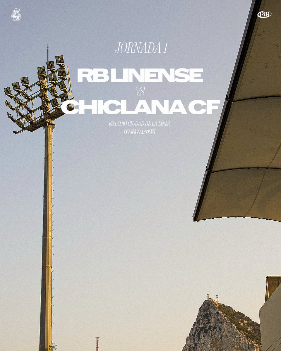 Frente Santa Bárbara (@fsb1912) on Twitter photo Ha llegado el día.
Jornada 1.
<a href="/RBL1912/">Real Balompédica Linense</a> vs <a href="/Chiclana_CF/">Chiclana C.F.</a>
Tenéis una cita hoy a las 20:00 y no podéis faltar. Ha llegado el día.
Jornada 1.
<a href="/RBL1912/">Real Balompédica Linense</a> vs <a href="/Chiclana_CF/">Chiclana C.F.</a>
Tenéis una cita hoy a las 20:00 y no podéis faltar.