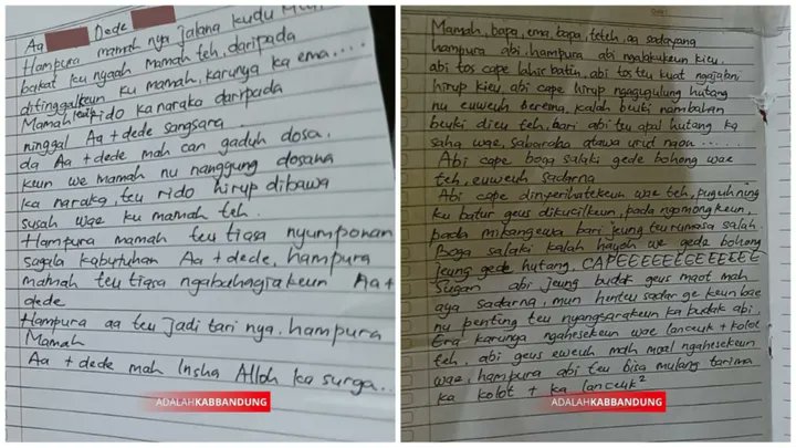 lungjaya's tweet photo. Sangat sedih bacanya! seorang Ibu tewas bunuh diri, dan diduga membunuh kedua anaknya terlebih dahulu.

#tragis #bunuhdiri #MentalHealth
#jagadiri #tetapkuat #JUDOL
#judionline #keluarga #anak #ibu

https://t.co/APi1oTtBh7 https://t.co/j6AmEBIHv3