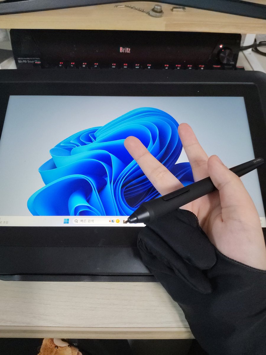 친구집에서 액타로 그림