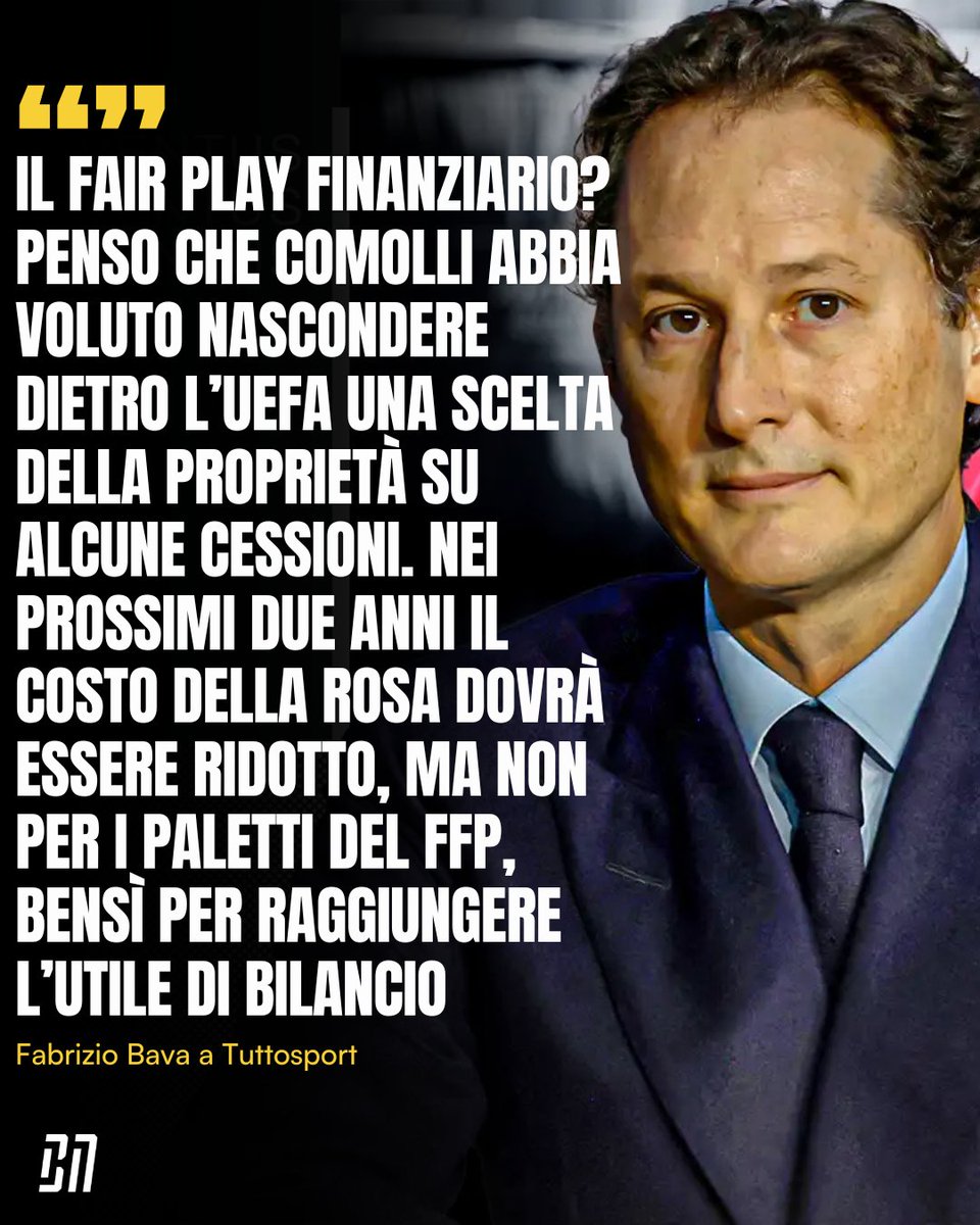 Fabrizio Bava, professore ordinario in Economia aziendale all’Università di Torino, ha parlato della situazione economica della #Juventus 🔎📈