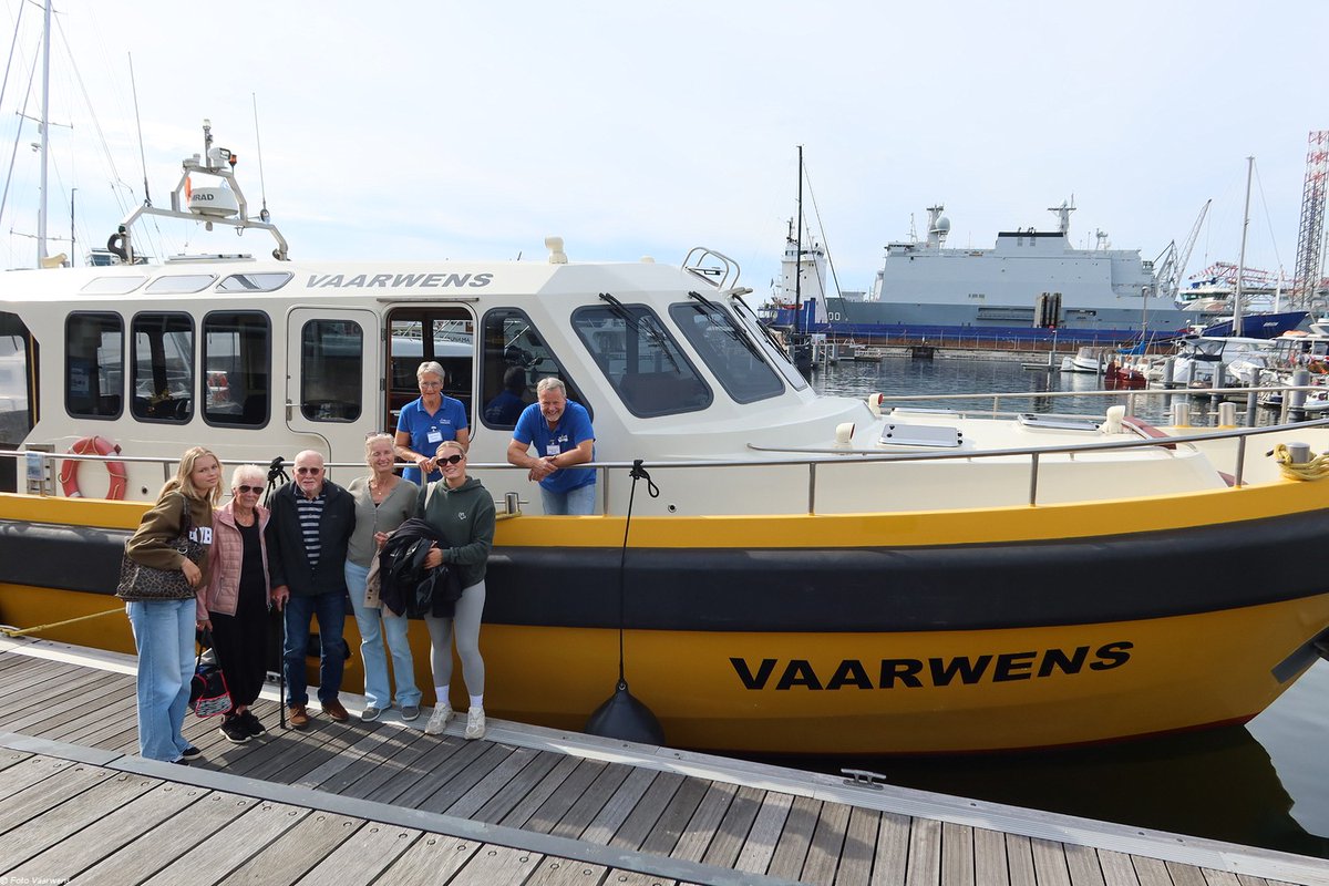 Vaarwens 1562 6-9-2025: Frans de stille genieter.
Link naar het verslag: stichtingvaarwens.nl/verslagen-vaar…
Vandaag mochten we  Frans (geb.1938) en zijn familie een onvergetelijke dag beleven op het water geven.