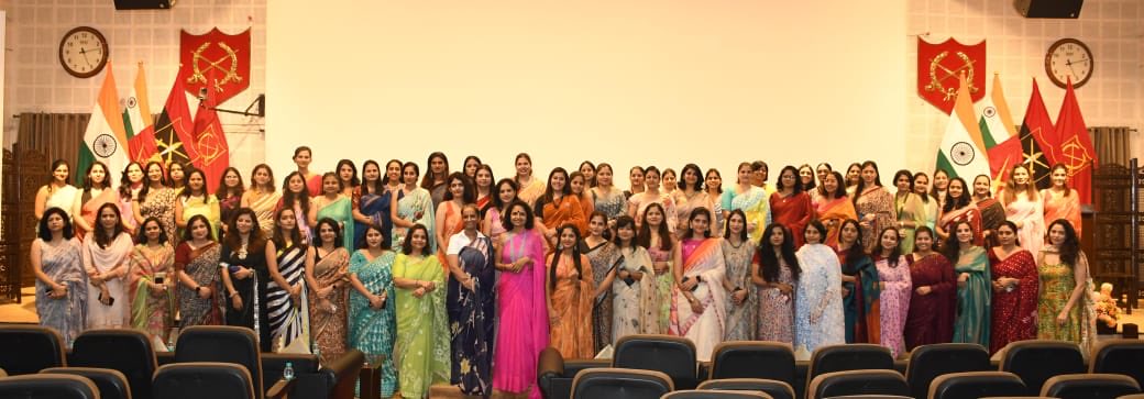 ia_awc's tweet image. Senior Command Wing #AWC, Mhow organised a Spouse Guidance Programme under #VeerSanghini initiative, equipping ladies with skills to drive unit welfare & #womenempowerment activities
@adgpi @OfficialAwwa @artrac_ia