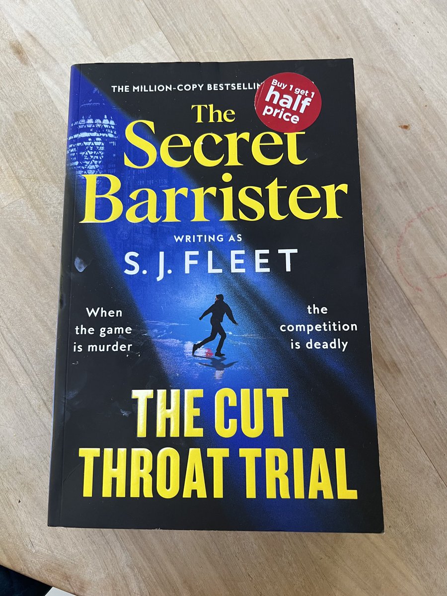 ⁦<a href="/BarristerSecret/">The Secret Barrister 🦋</a>⁩ an excellent read. Only thing missing was no mention of all the solicitors trying to poach your clients otherwise so true I thought I was reading one of my cases!! 😊