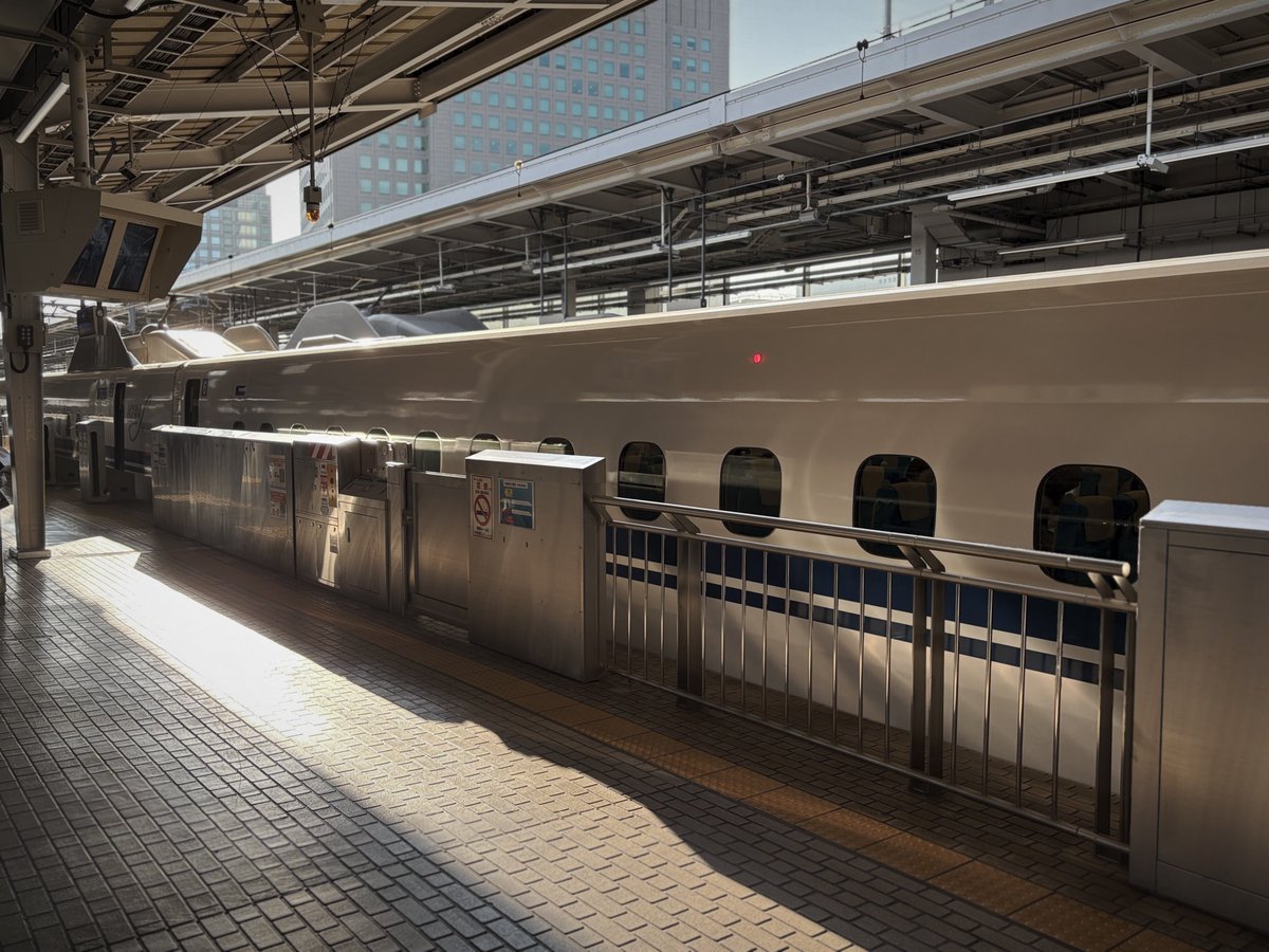 TGCからの大阪出張で今から帰り🚄