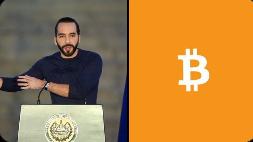 VietDogeToken's tweet photo. 🇸🇻El Salvador’s President Bukele: 1 Bitcoin every single day, until fiat can’t afford it. 

Clear determination. https://t.co/vhishTmHTI