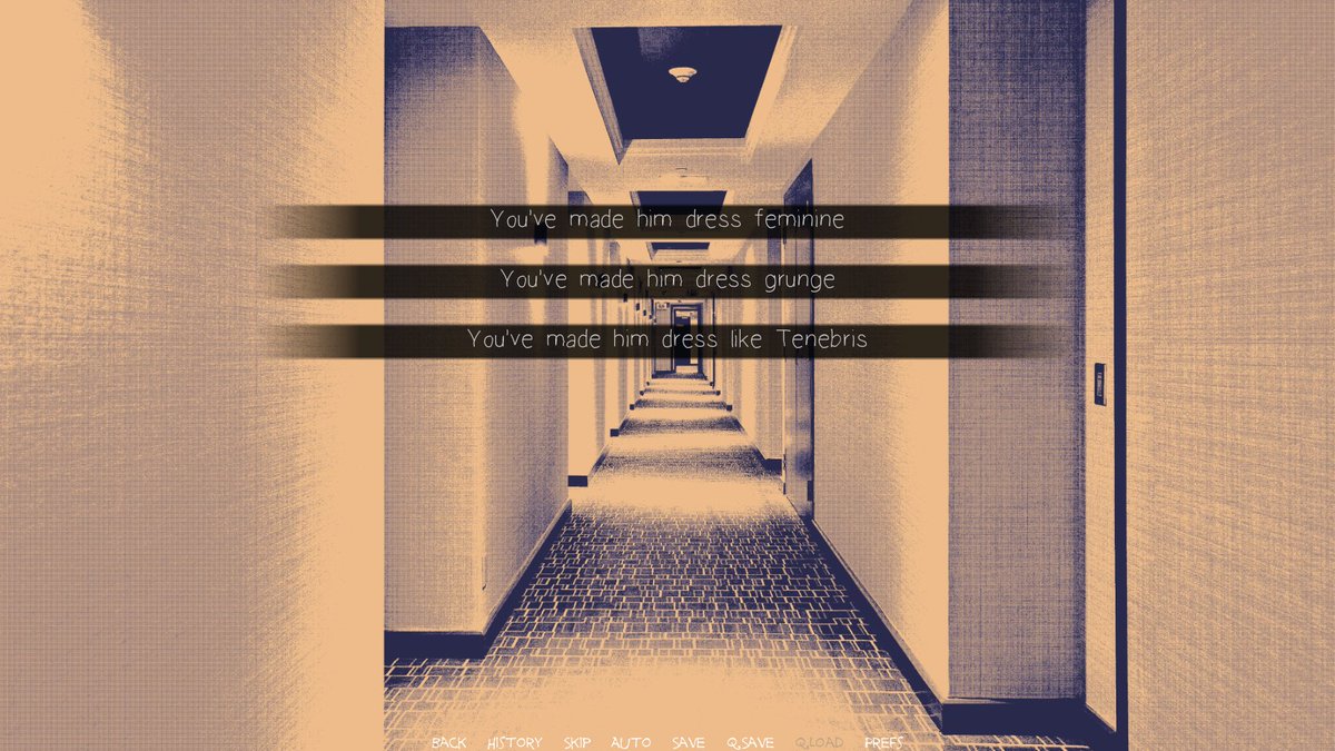 It isn't Saturday anymore, but have a screenshot anyway #Dualitygame #visualnovel