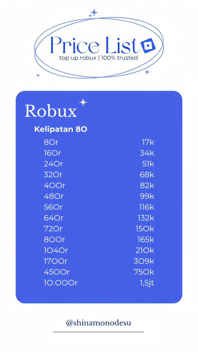 Bismillah, yang wtb netflix, vidio, dan app prem lainnyaa aku ready yaa. aku juga jual robux yaaa, cuss yang mauu sung wa🛒 wa.me/+6285966160683

testi di bio yaww☝🏻
#zonauang #zonajajan #zonabaᅠᅠᅠ