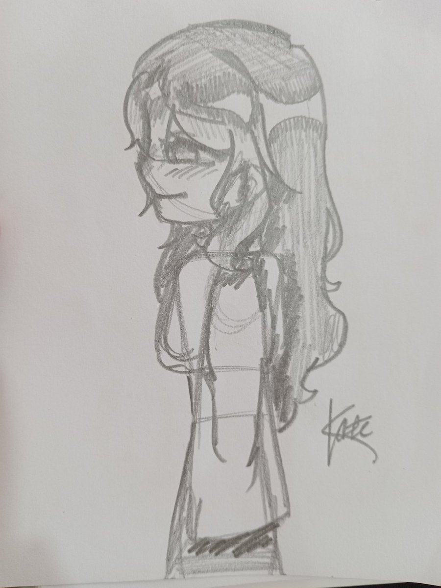 kate_starry's tweet image. Yesterday art study i forgot to post :3
#art #tradisionalart #randomart