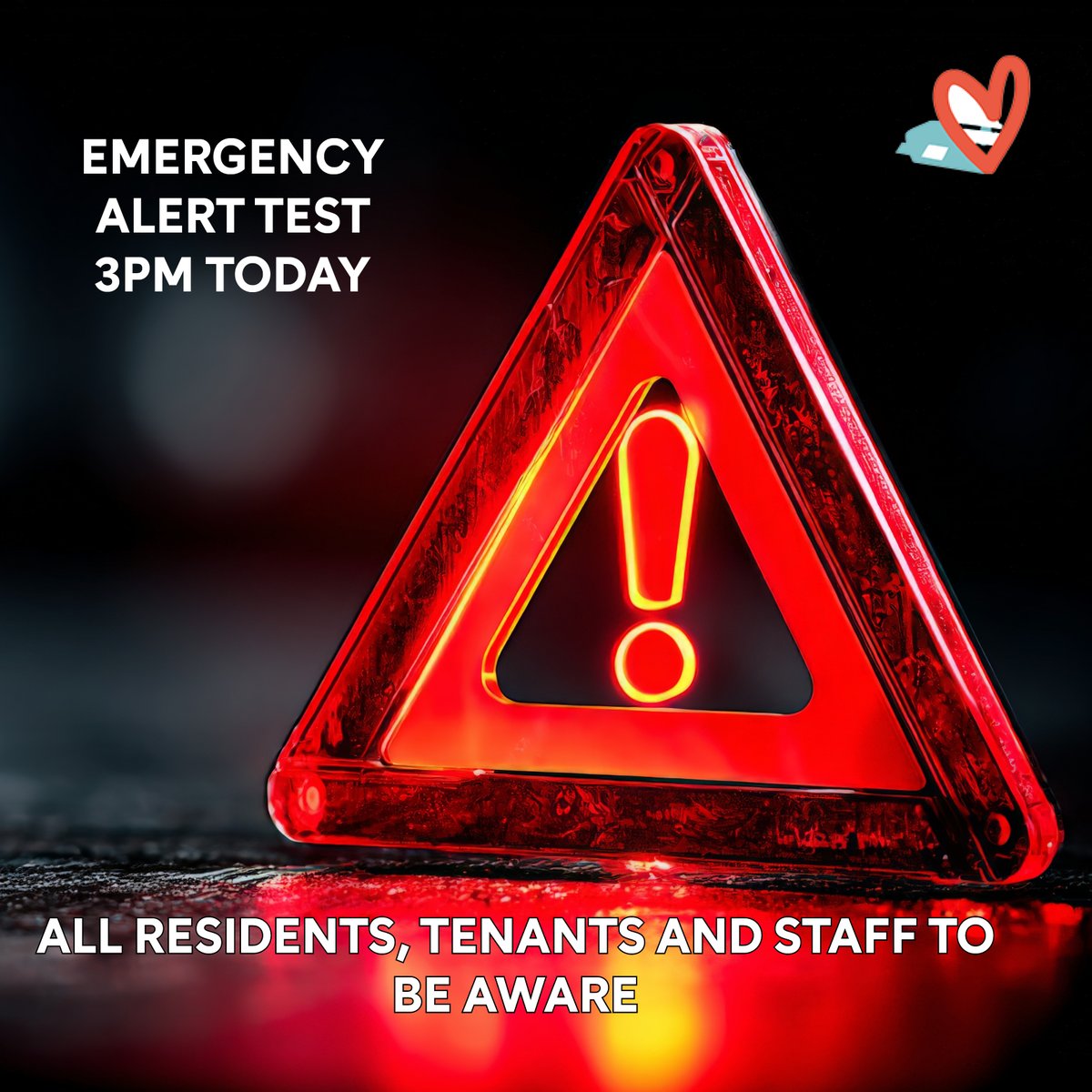 LisieuxTrust's tweet image. Just a reminder that the government is conducting an emergency alert test this afternoon at 3 pm. Please don&apos;t worry if an alarm sounds on your phone. 
For more, read: gov.uk/alerts,
#EmergencyAlertTest