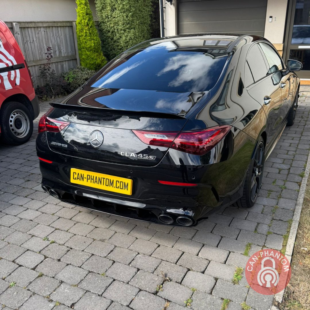 CAN_PHANTOM's tweet photo. ✅ Mercedes CLA 45s locked down! 

With CAN-PHANTOM fitted, it’s safe for life. Getting a new car? No problem - we can move it to keep any ride secure. Peace of mind knowing your pride and joy is safe wherever it’s parked. 🔒

🚙 FIT IT, KEEP IT! https://t.co/JI66Wby1JA