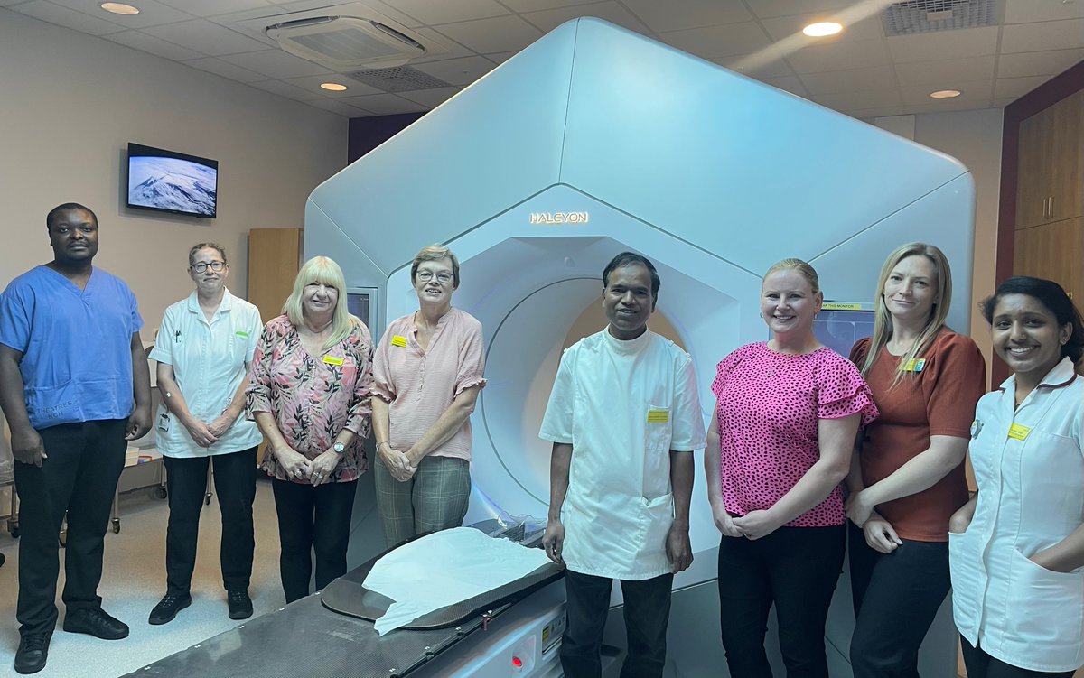 Today is World Radiotherapy Awareness Day, recognising the life-saving power of radiotherapy and the incredible teams who deliver it.

Our Kent Oncology Centre teams carry out over 50,000 treatments a year, helping transform lives and improve cancer outcomes.

#WRAD #WorldRTDay