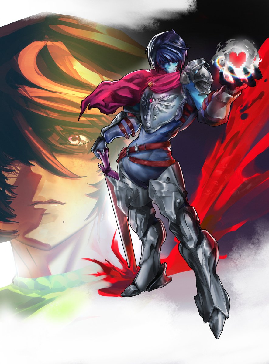 #DELTARUNE KRIS!!! DELTARUNE!!!!!