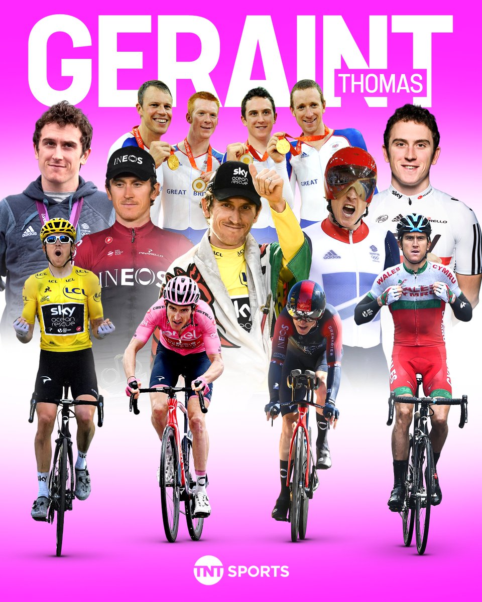 🚴‍♂️ A Welsh legend bows out.

Tour de France champion, double Olympic gold medallist, Commonwealth champion - Geraint Thomas ends his glittering career today on home roads in Cardiff.

Thank you, Geraint, for inspiring a nation. 💛❤️