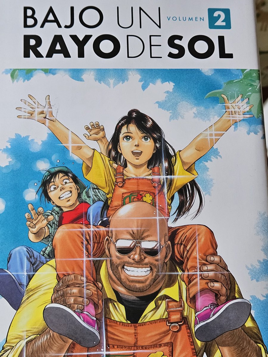 Lo más gracioso de Bajo un Rayo de Sol es ver cómo Hojo descubre que puede poner efectos de destello en el Photoshop, usarlo una vez en la portada del 1, ir usándolo cada vez más en el interior... 

Y perder completamente la chaveta en la portada del 2.