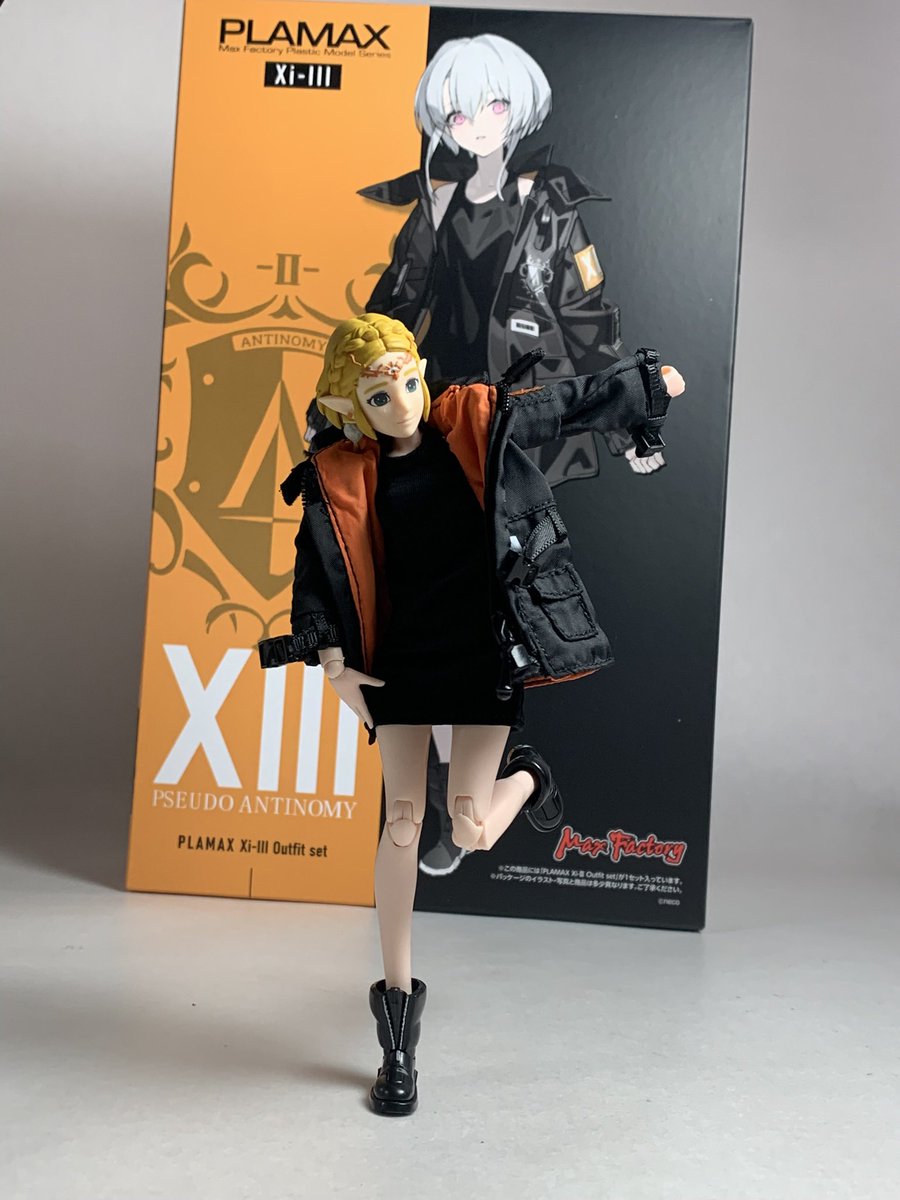 Max Factory PLAMAX Xi-III Outfit setをゼルダ姫のボディに使用出来る