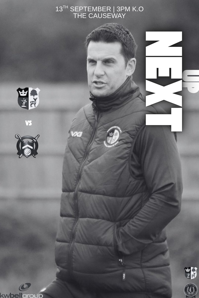 Up next 💥

⚽️ Mangotsfield Utd
🏟️ The Causeway
🏆 Hellenic Premier Division 
⏰ 3pm K.O
🗓️ 13th September 

Let’s get behind the lads 👊

#TheForesters || #CTFC 🖤🤍