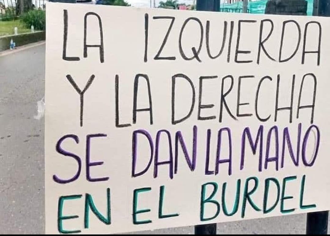 ¿Os imagináis a una ministra de Igualdad reuniéndose con quien nos maltrata al mismo tiempo que jura y perjura que aprobará una ley abolicionista? 

¿Os imagináis a ese mismo partido -con puteros conocidos- contratando a un putero de ultraderecha para promocionar sus fiestas?