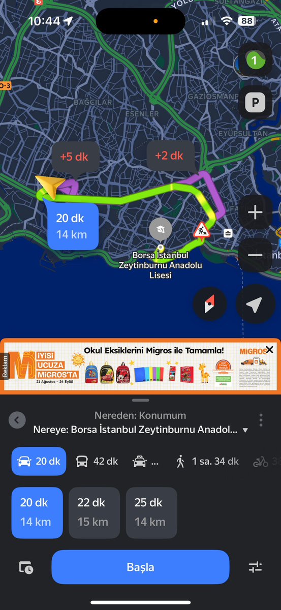 canercmert's tweet photo. 2. ve 3.Fotoğraf ; Navigasyona uyduk gittik. Verdiği yolda tam sahile dönen yerde kazı çalışması var ve yol kapalı. Yeşil gösteriyor ama tamamen kapalı. https://t.co/J9zaoSjSjb